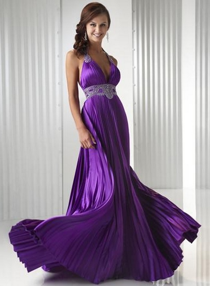 фіолетові сукні