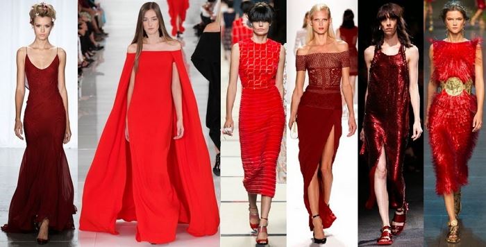червоні сукні
