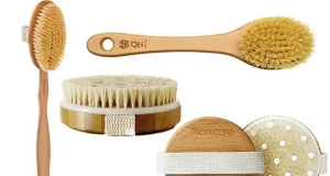 5 переваг і правила масажу сухою щіткою