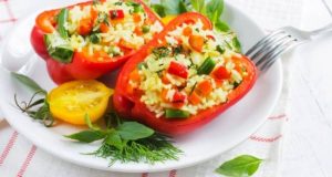 Як приготувати вегетаріанський фарширований перець